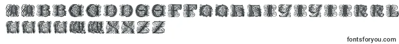 Czcionka Paulusfranckinitialen – czcionki fryzyjskie