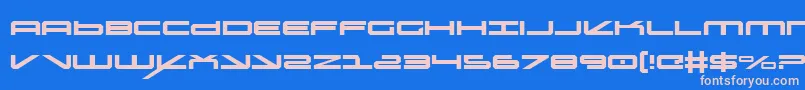 Подробнее о шрифте oramac Шрифт oramac – розовые шрифты на синем фоне