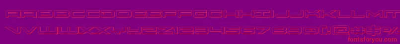 fuente oramac3d – Fuentes Rojas Sobre Fondo Morado