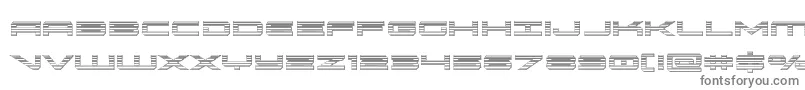 oramacchrome Font – Gray Fonts on White Background