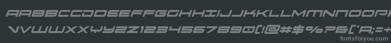More about oramaccondital Font oramaccondital Font – Gray Fonts on Black Background