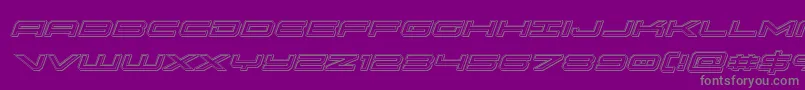 Weitere Informationen zur oramacengraveital-Schriftart oramacengraveital-Schriftart – Graue Schriften auf violettem Hintergrund