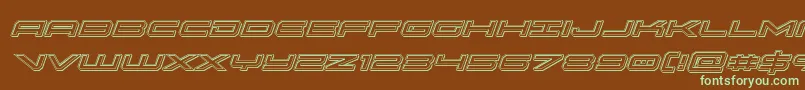 More about oramacengraveital Font oramacengraveital Font – Green Fonts on Brown Background