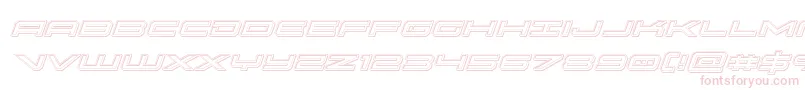 oramacengraveital Font – Pink Fonts on White Background