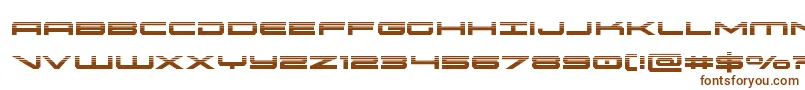 oramachalf-fontti – ruskeat fontit valkoisella taustalla