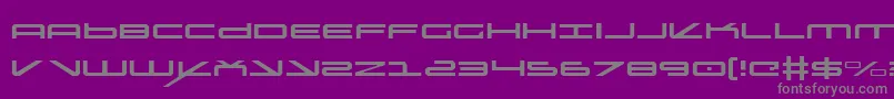 Шрифт oramaclight – серые шрифты на фиолетовом фоне