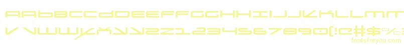 Шрифт oramaclight – жёлтые шрифты