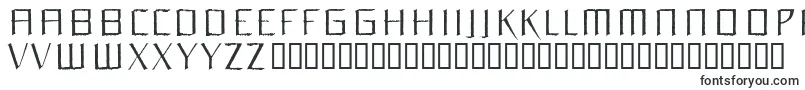 ORCHL   -fontti – jyrkät fontit