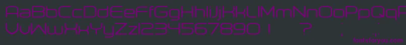 Orenburg Font – Purple Fonts on Black Background