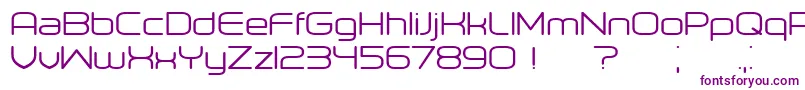 Orenburg Font – Purple Fonts on White Background