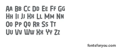 Oreta Font Regular by 7NTypes-fontti