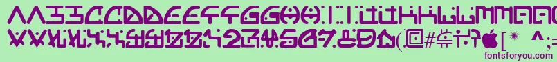 More about orgy Font orgy Font – Purple Fonts on Green Background