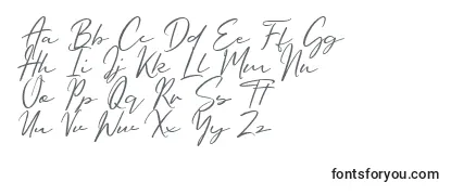 Шрифт Oriflame Script