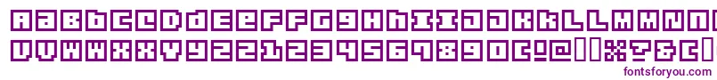 origa    Font – Purple Fonts on White Background