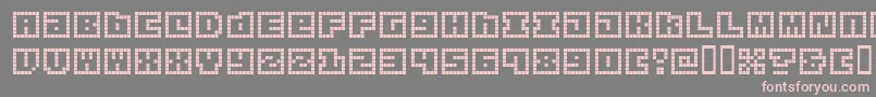 origap   Font – Pink Fonts on Gray Background
