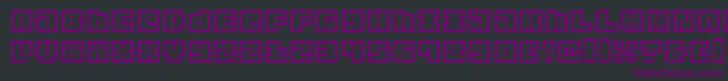 origap   Font – Purple Fonts on Black Background