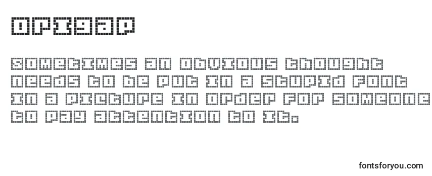 Origap   (136260) フォントのレビュー