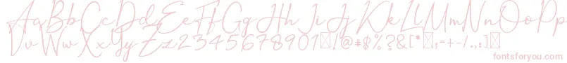 OrtisanSignature Font – Pink Fonts
