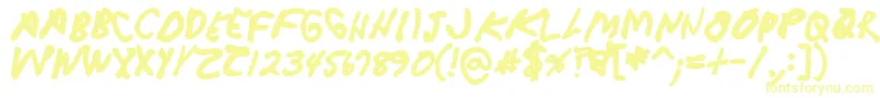 Crappydanblackallcaps Font – Yellow Fonts