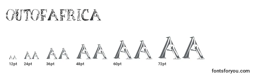 OutOfAfrica (136304) Font Sizes