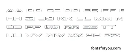 Outrider3d Font