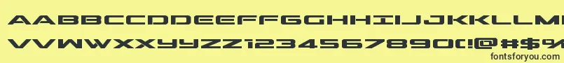 More about outriderbold Font outriderbold Font – Black Fonts on Yellow Background
