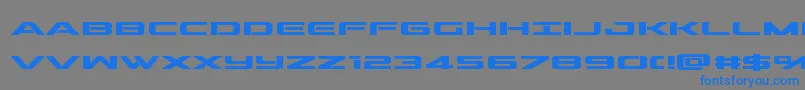 More about outriderbold Font outriderbold Font – Blue Fonts on Gray Background