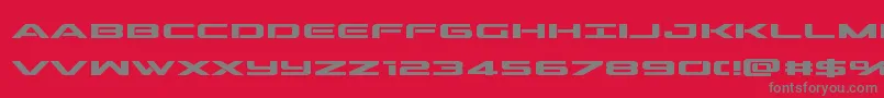 More about outriderbold Font outriderbold Font – Gray Fonts on Red Background