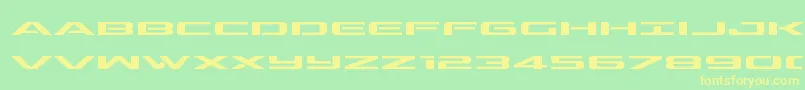 fuente outriderexpand – Fuentes Amarillas Sobre Fondo Verde