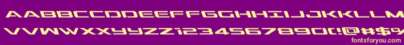 Подробнее о шрифте outriderleft Шрифт outriderleft – жёлтые шрифты на фиолетовом фоне