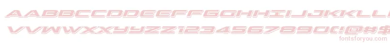 outriderpunchital-fontti – vaaleanpunaiset fontit