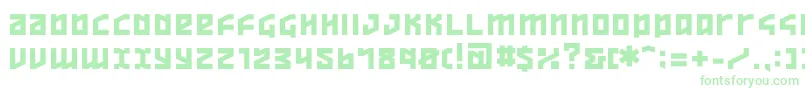 Czcionka ov   – zielone czcionki