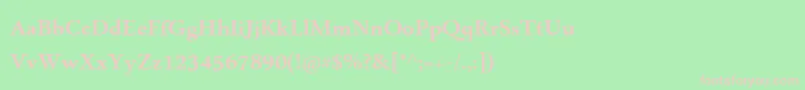 MicrosoftUighurРџРѕР»СѓР¶РёСЂРЅС‹Р№ Font – Pink Fonts on Green Background