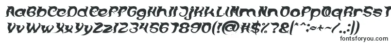 OVER THE MOUNTAIN Bold Italic-Schriftart – OTF-Schriften
