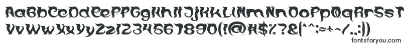 OVER THE MOUNTAIN Bold-fontti – Alkavat O:lla olevat fontit