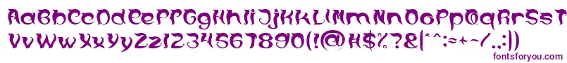 OVER THE MOUNTAIN Font – Purple Fonts