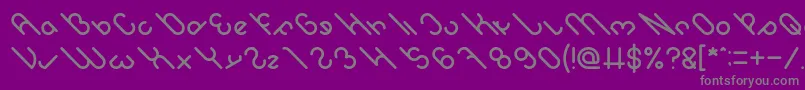 More about owaikeo Font owaikeo Font – Gray Fonts on Purple Background