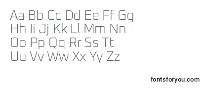 Oxanium ExtraLight Font