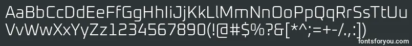 Oxanium Light Font – White Fonts