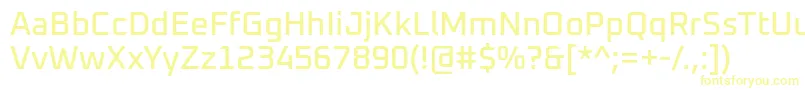 Oxanium Medium Font – Yellow Fonts