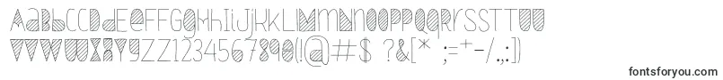 Oxymorons-fontti – Alkavat O:lla olevat fontit