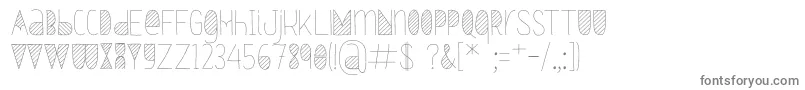 Шрифт Oxymorons – серые шрифты