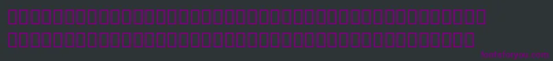 Pablo Font – Purple Fonts on Black Background