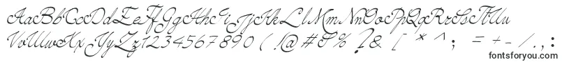 Czcionka Pada – czcionki kaligraficzne
