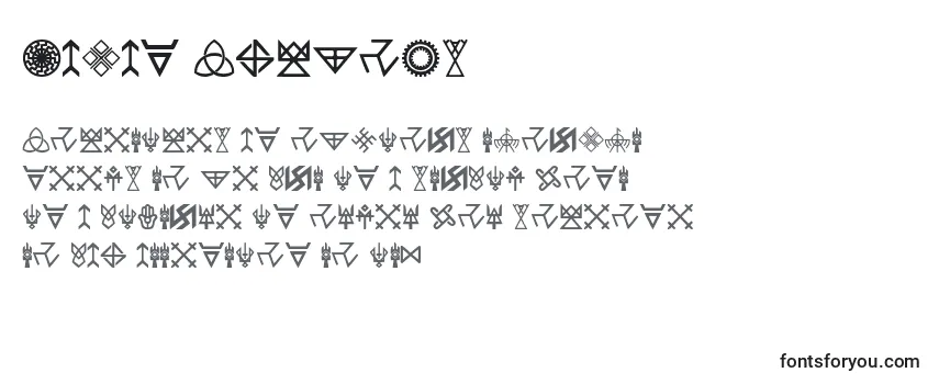 Pagan Symbols-fontti