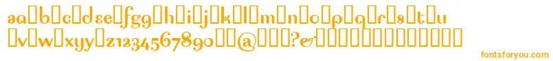 Шрифт PAGAP    – оранжевые шрифты
