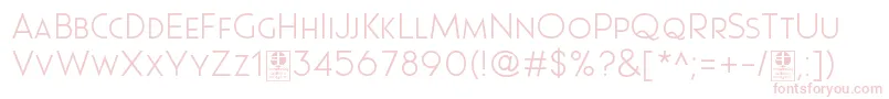 Pages Grotesque Light Demo Font – Pink Fonts on White Background