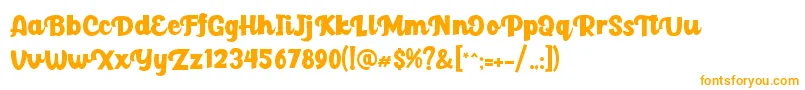 Paladise Font – Orange Fonts