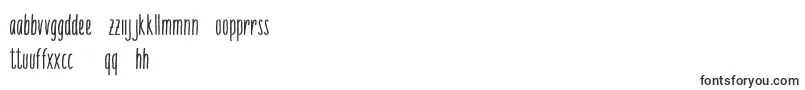 Palamia demo-Schriftart – usbekische Schriften