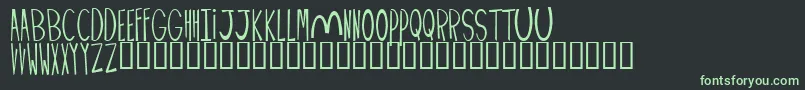 More about PALIMPUS Font PALIMPUS Font – Green Fonts on Black Background